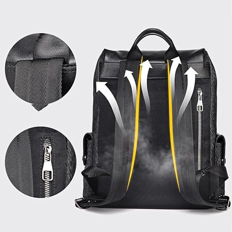 Travel Laptop BackpackDurable Water Resistant Work Computer Bag for, 34cm