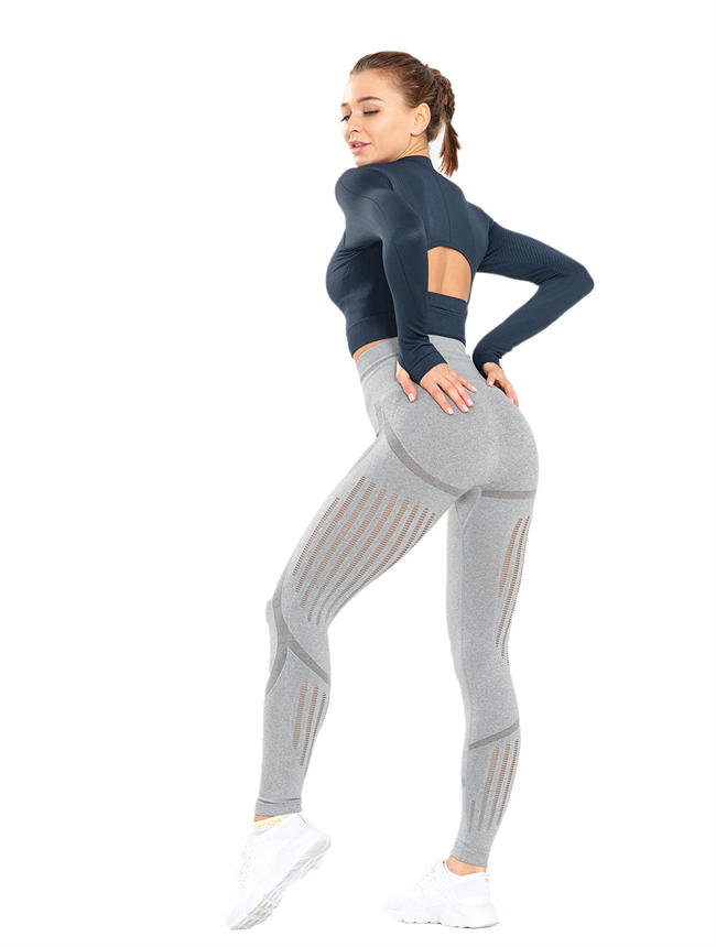 High Waist Fitness Leggings Women Seamless Leggings Yoga Pants Belly Compression Pants