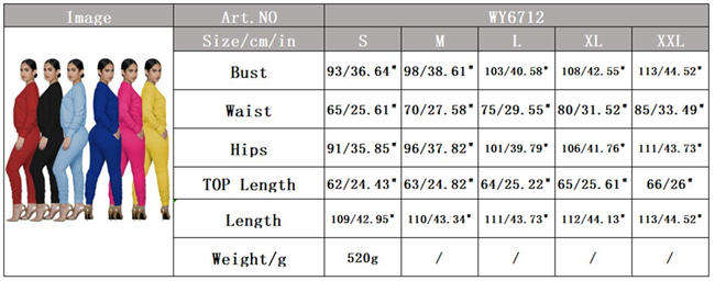 Women 2 Piece Outfit - Casual Solid Color T-Shirts Workout Tracksuit Bodycon Pants Suit Set Jumpsuit Rompers