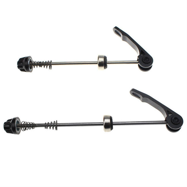 Bike Axle Quick Release Skewer Front Rear Bicycle Axle Wheel Hub Fit for Road Bike, Mountain Bike, MTB, BMX (1 Pair)